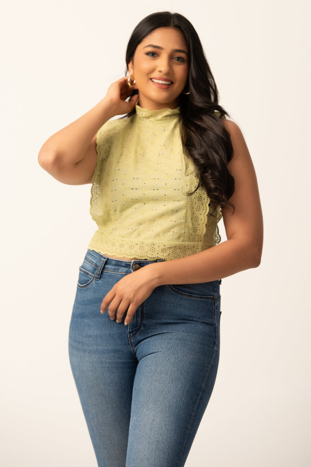 T134 | Lace Cutlon Top
