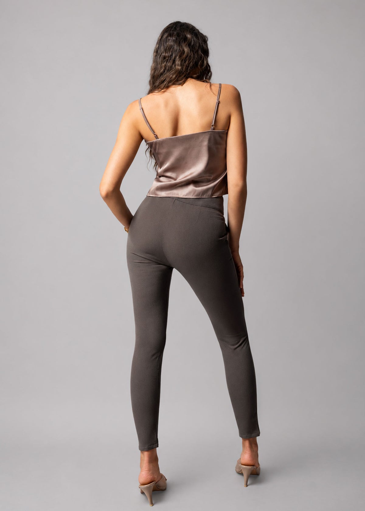 T264 | Strap Cowl Top