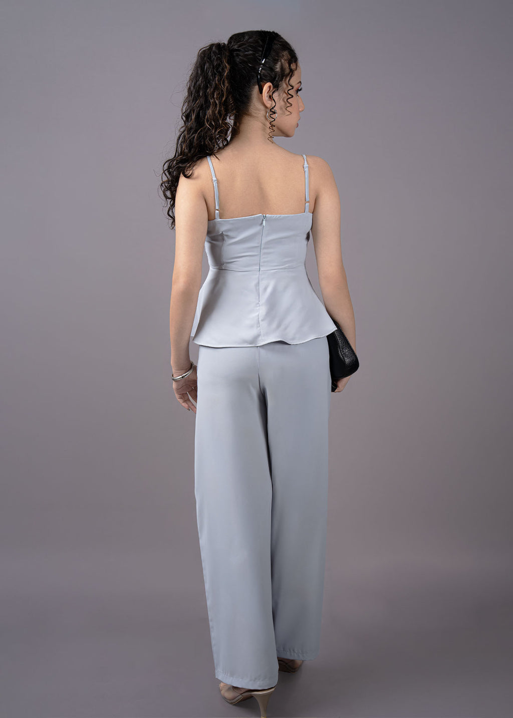 T253 | Sea Frill Top & Pant Set