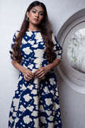 D095 | Short Puff Midi Dress