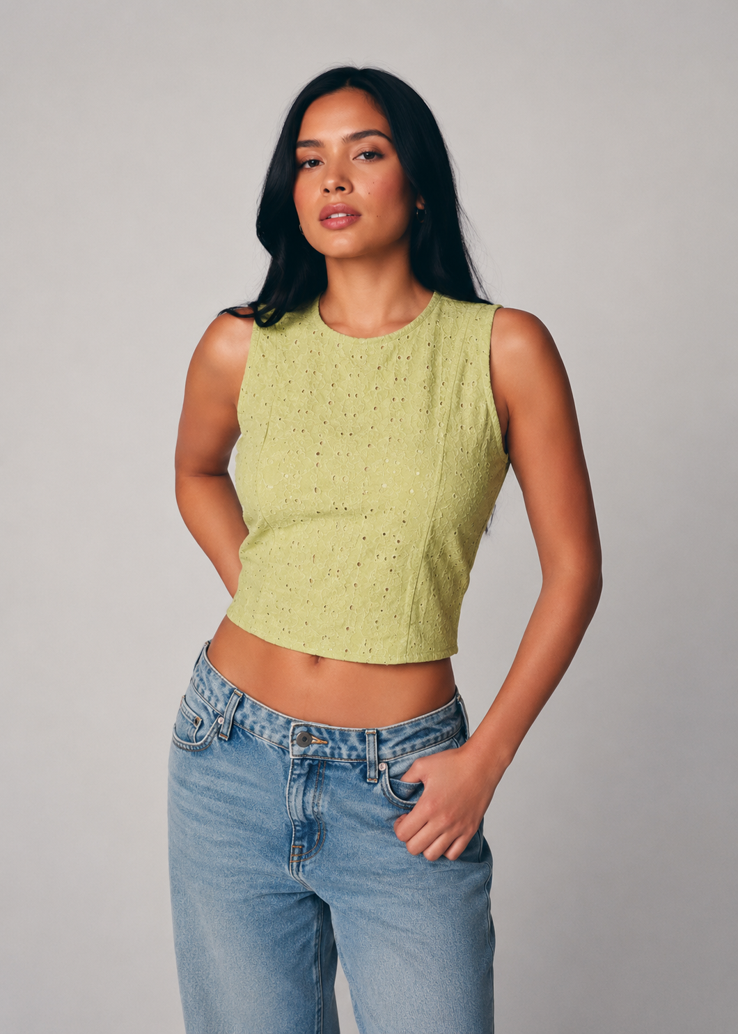 T085 | Cutlon Rose Top