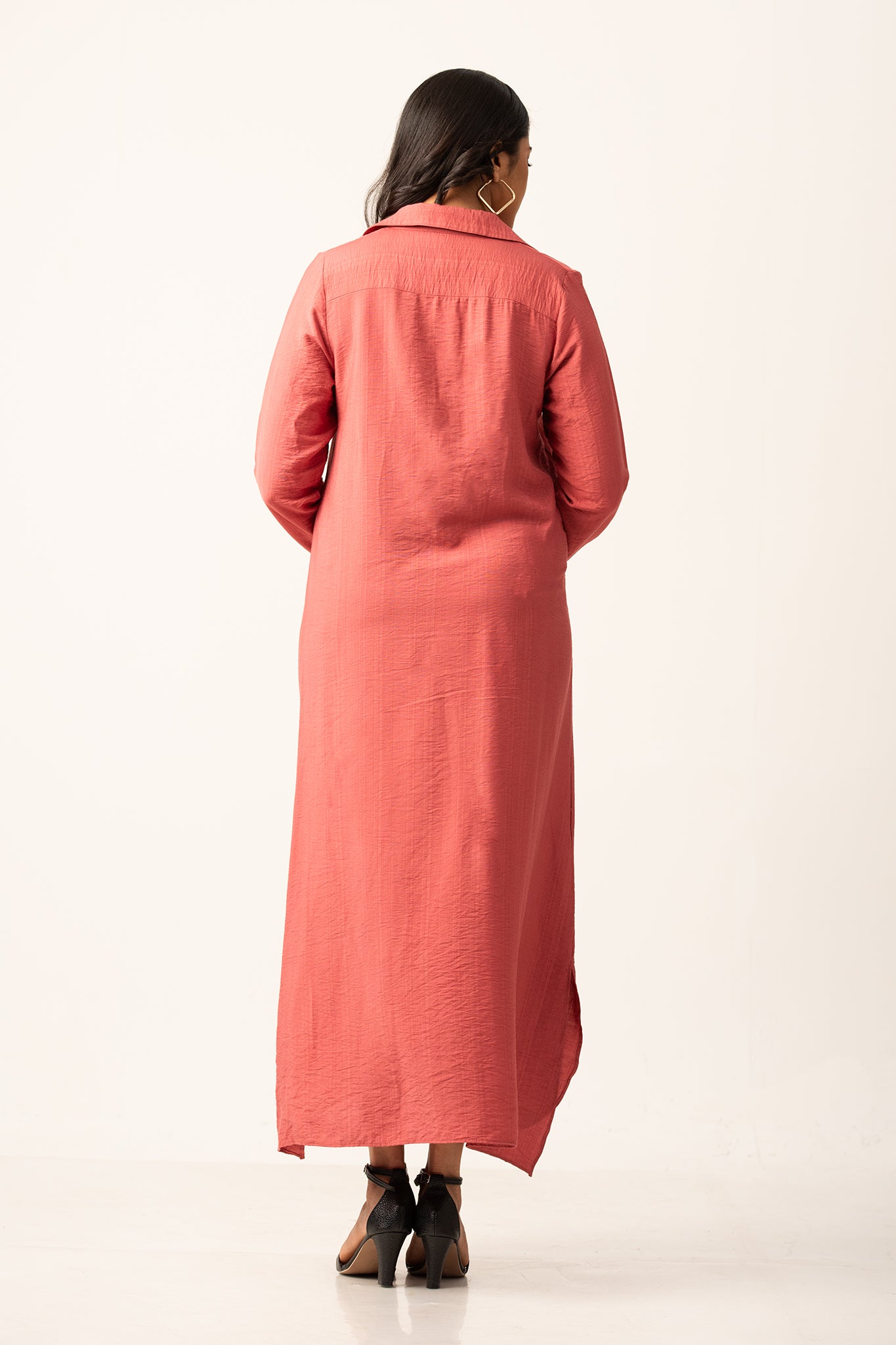 D133 | Shirt Maxi Dress