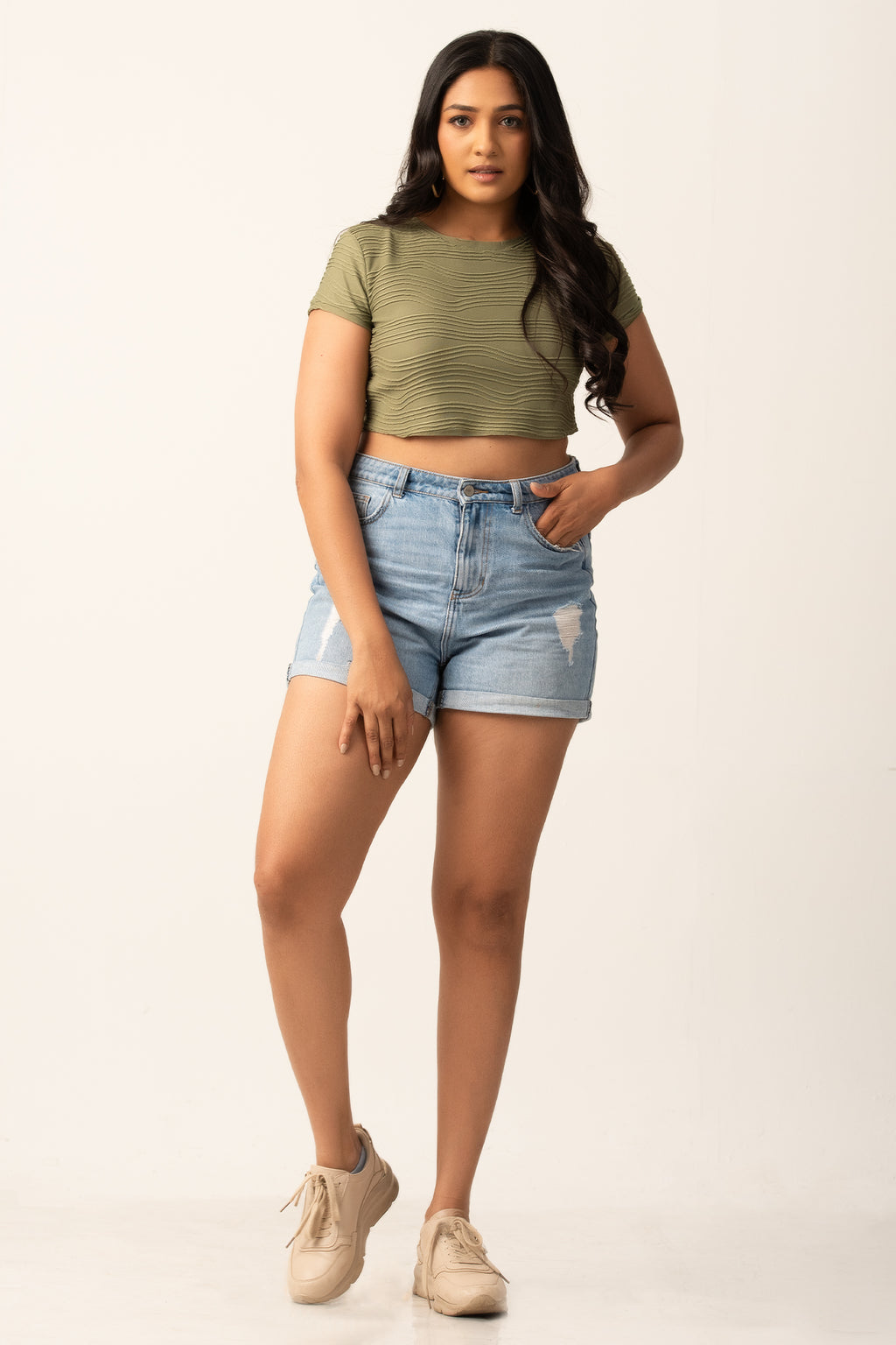 T155 | Joy Crop T-Shirt