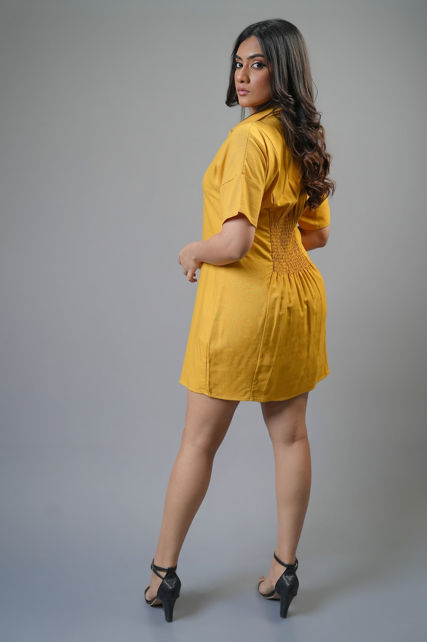 D159 | Mocha Mini Dress