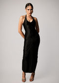 D301 | Reverie Drape Maxi Dress