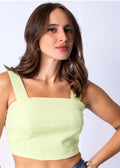 T098 | Linen Square Top