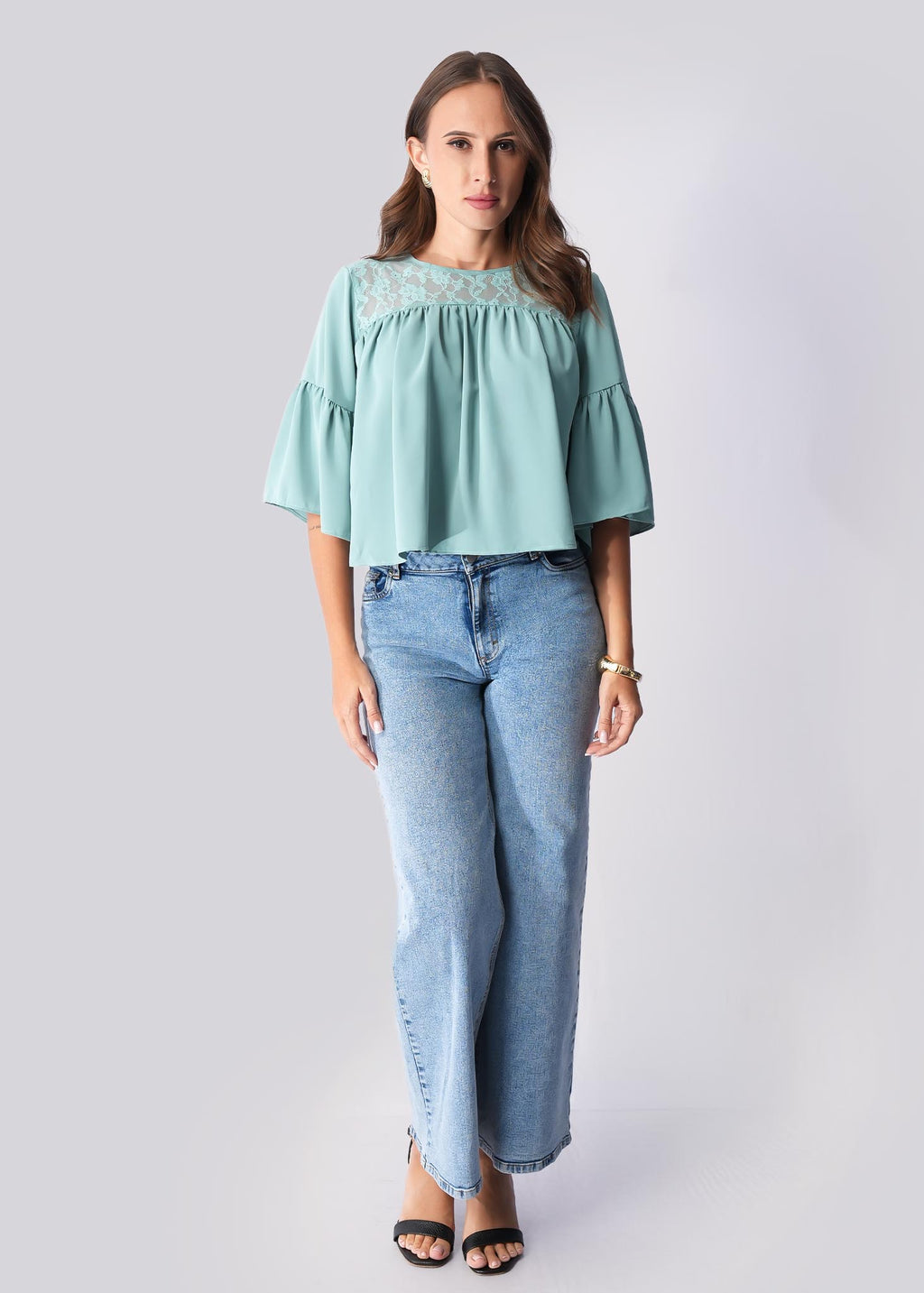 T135 | Flora Lace Top