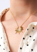 NC0125 | Gold Spikes Necklace
