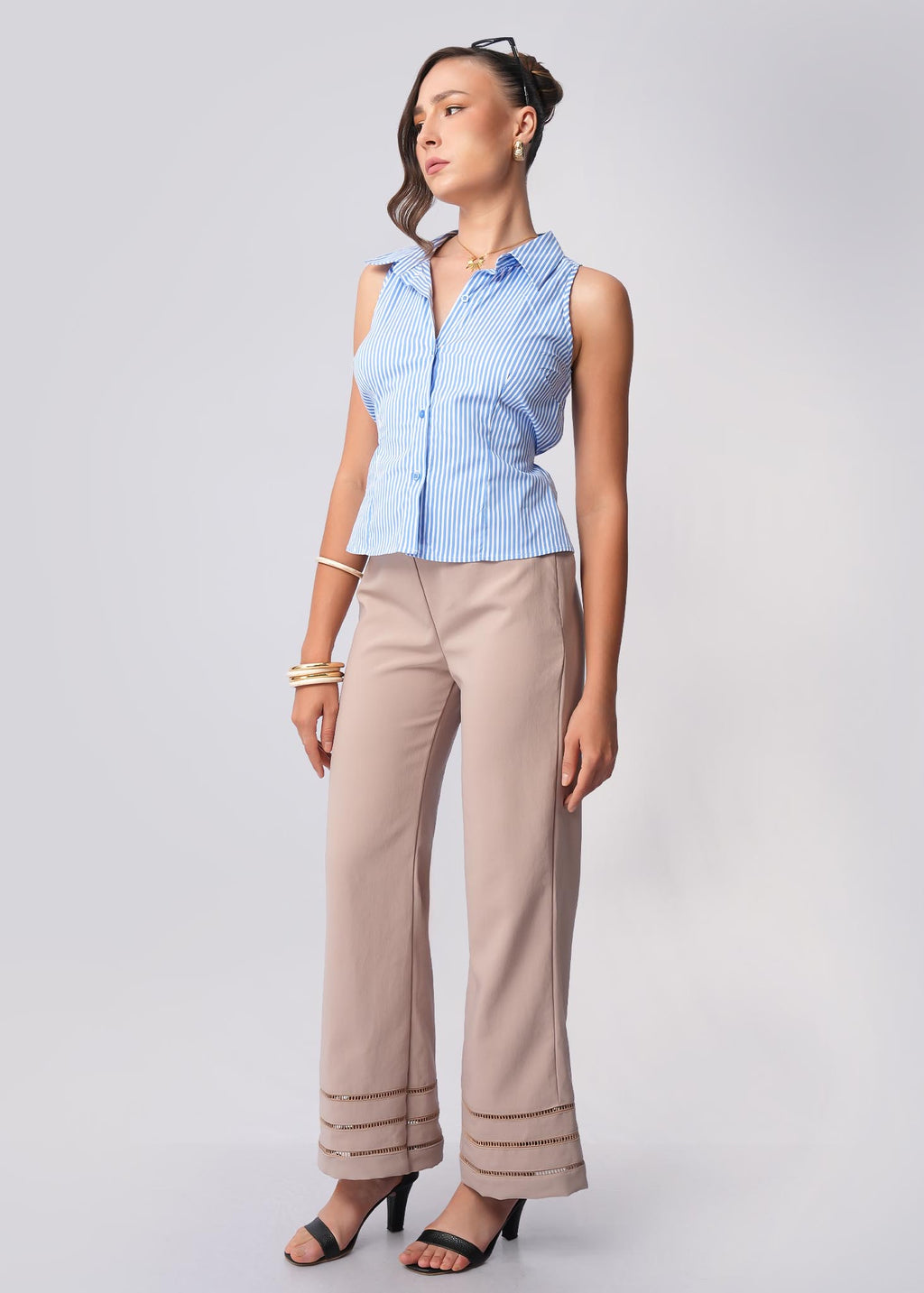 P113 | High Waist Lace Pant