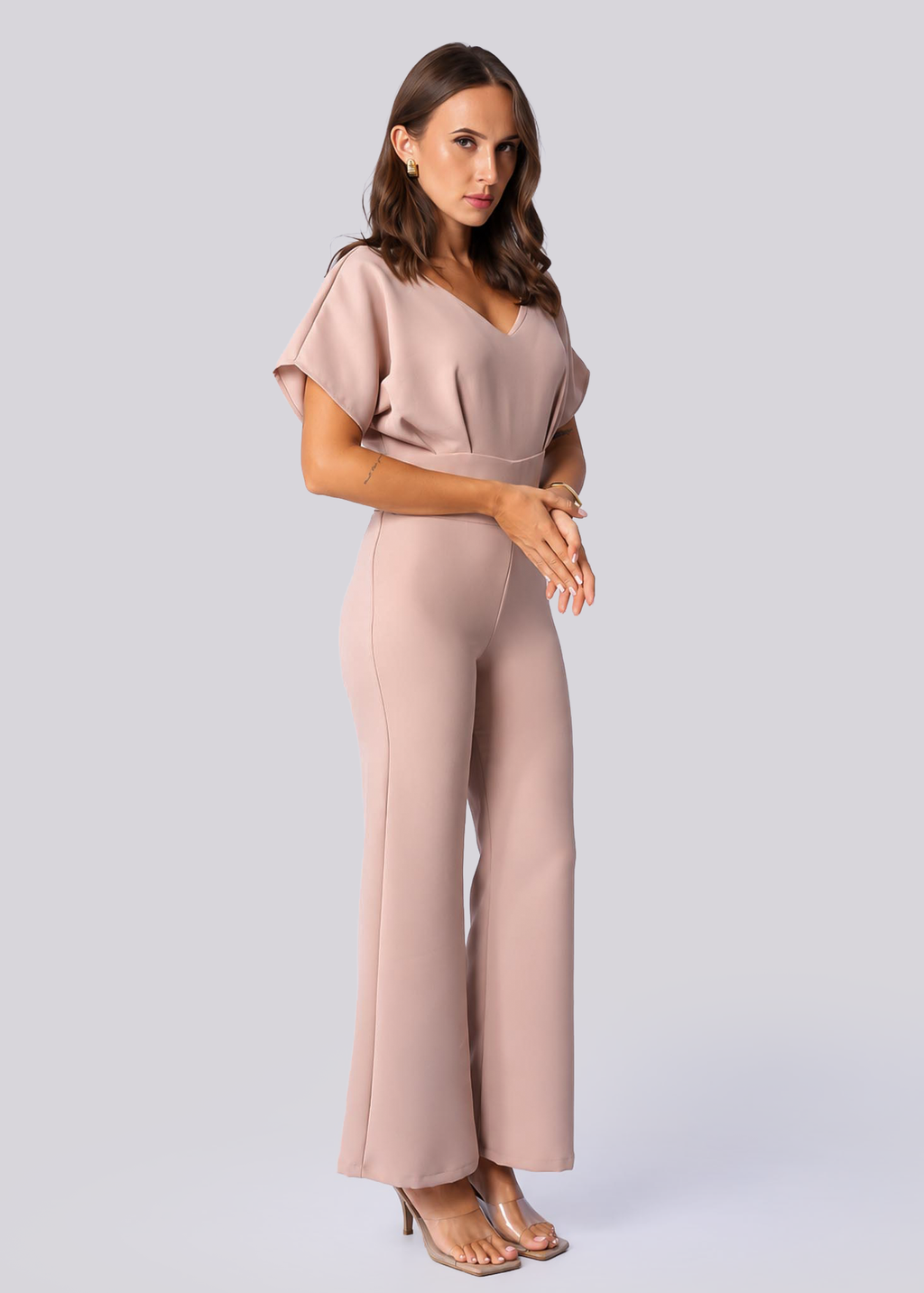 J120 | V Neck Jumpsuit