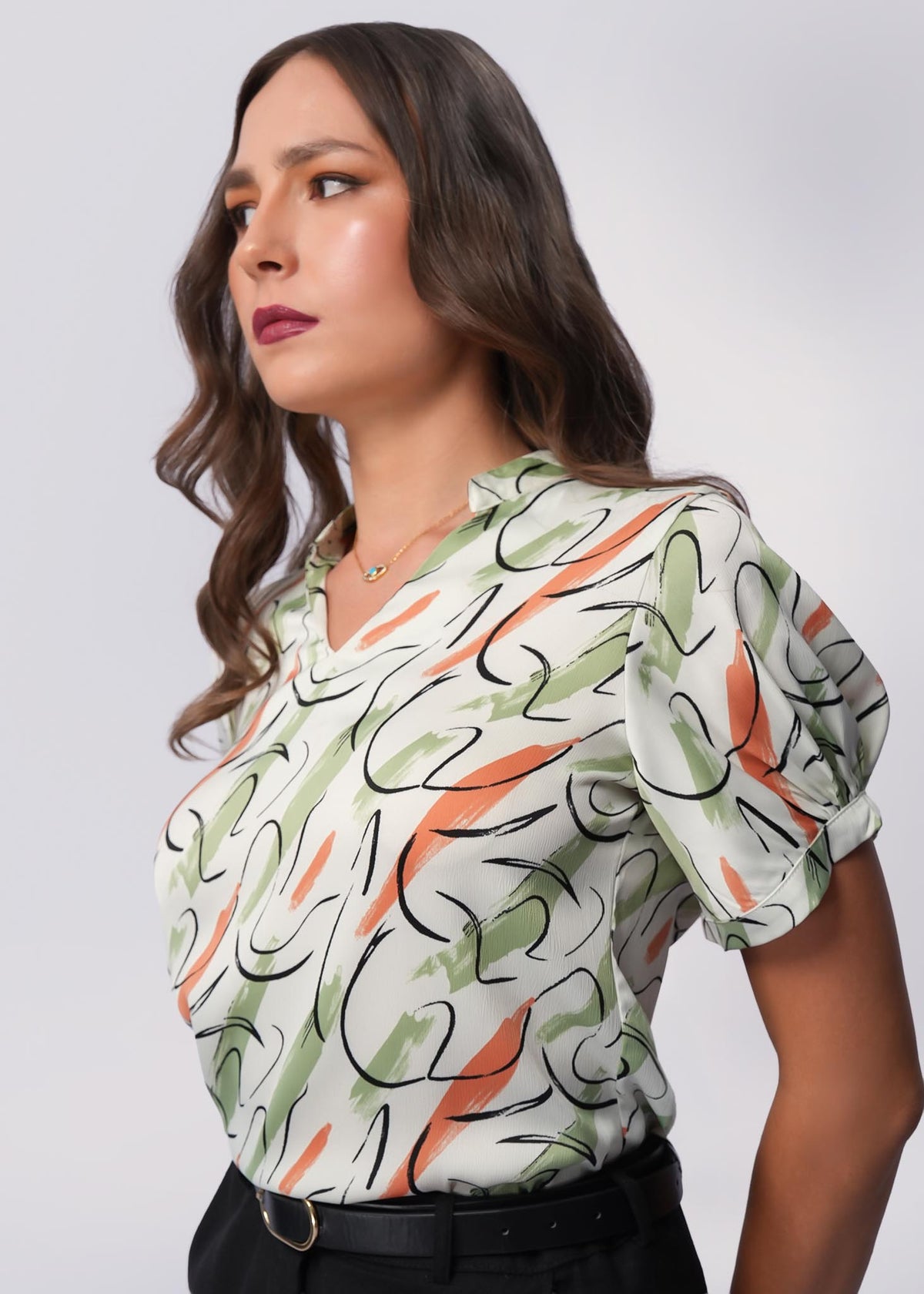 T136 | Lopez Printed Top