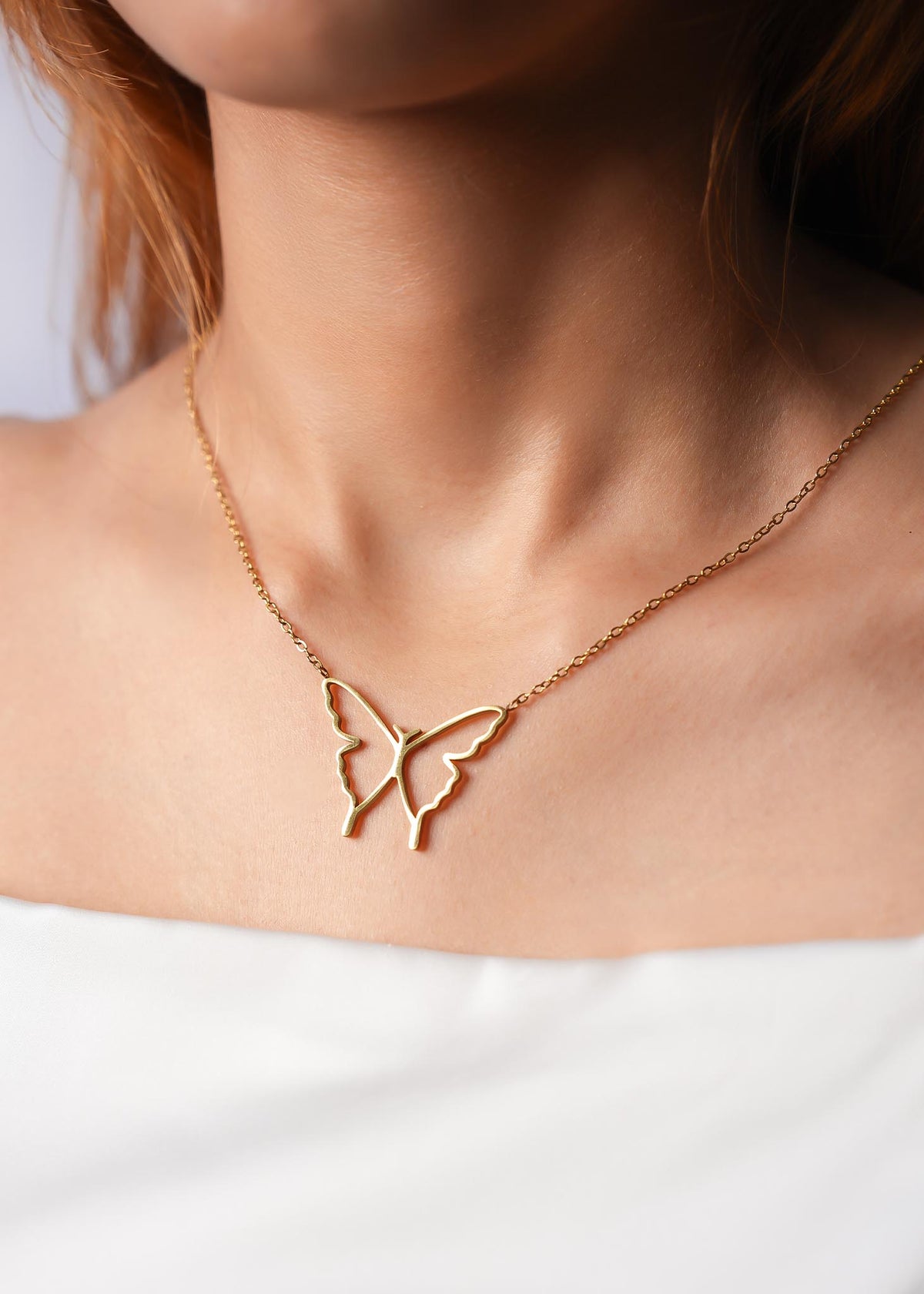 NC0128 | Butterfly Charm Necklace