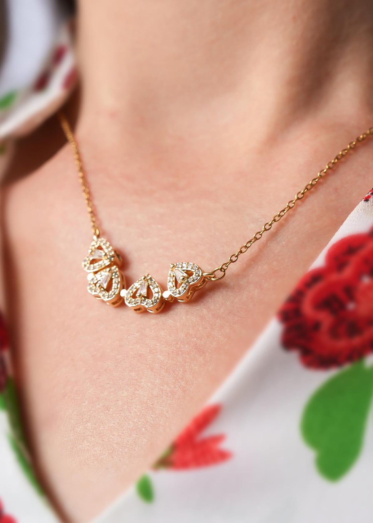 NC0067 | Lux Clover Necklace