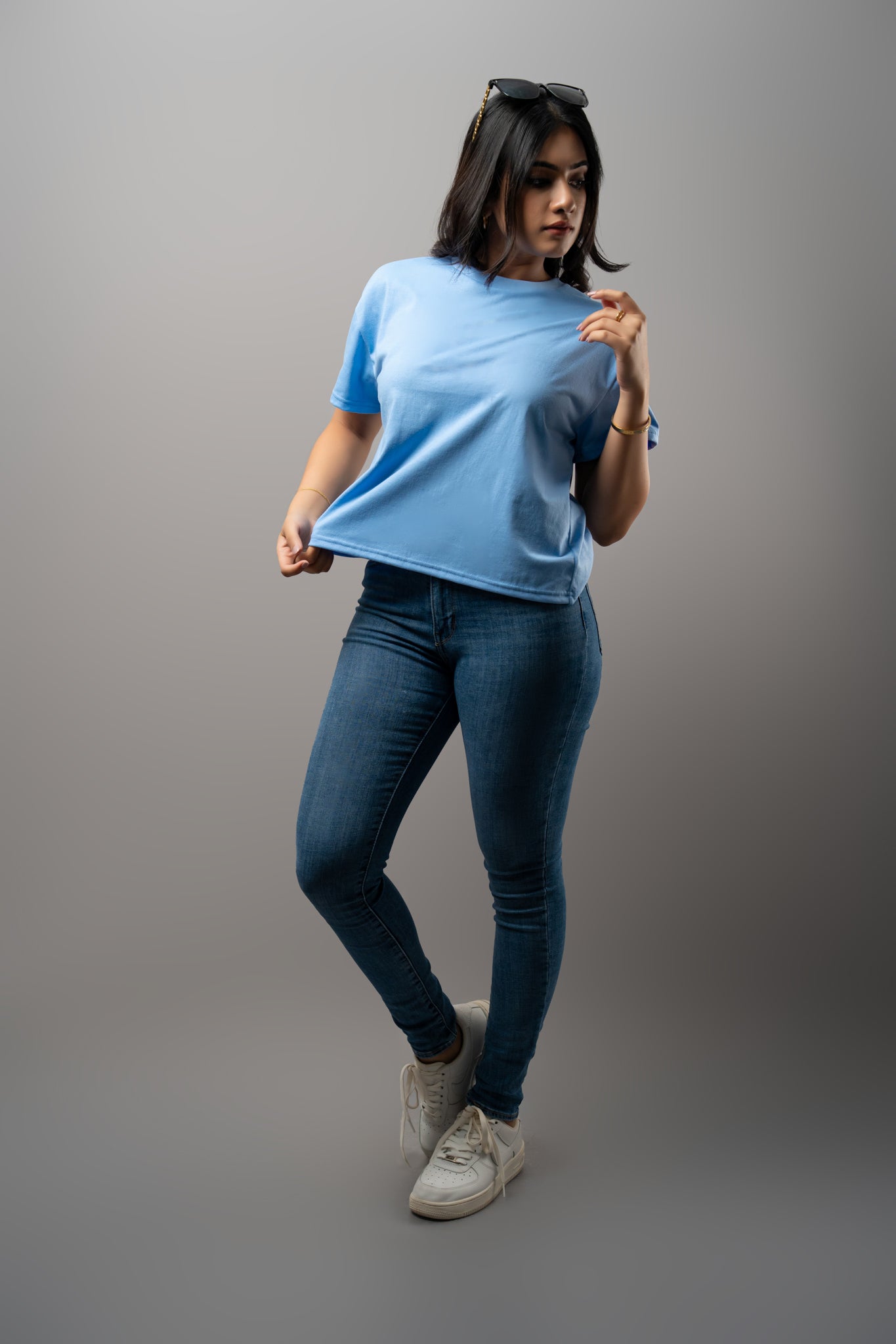 T167 | Polo Crop T-Shirt