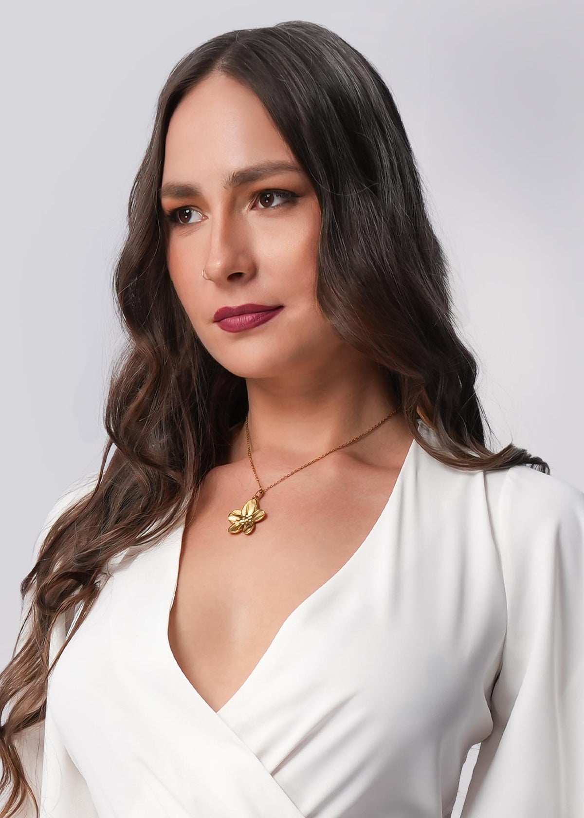 NC0126 | Floral Necklace