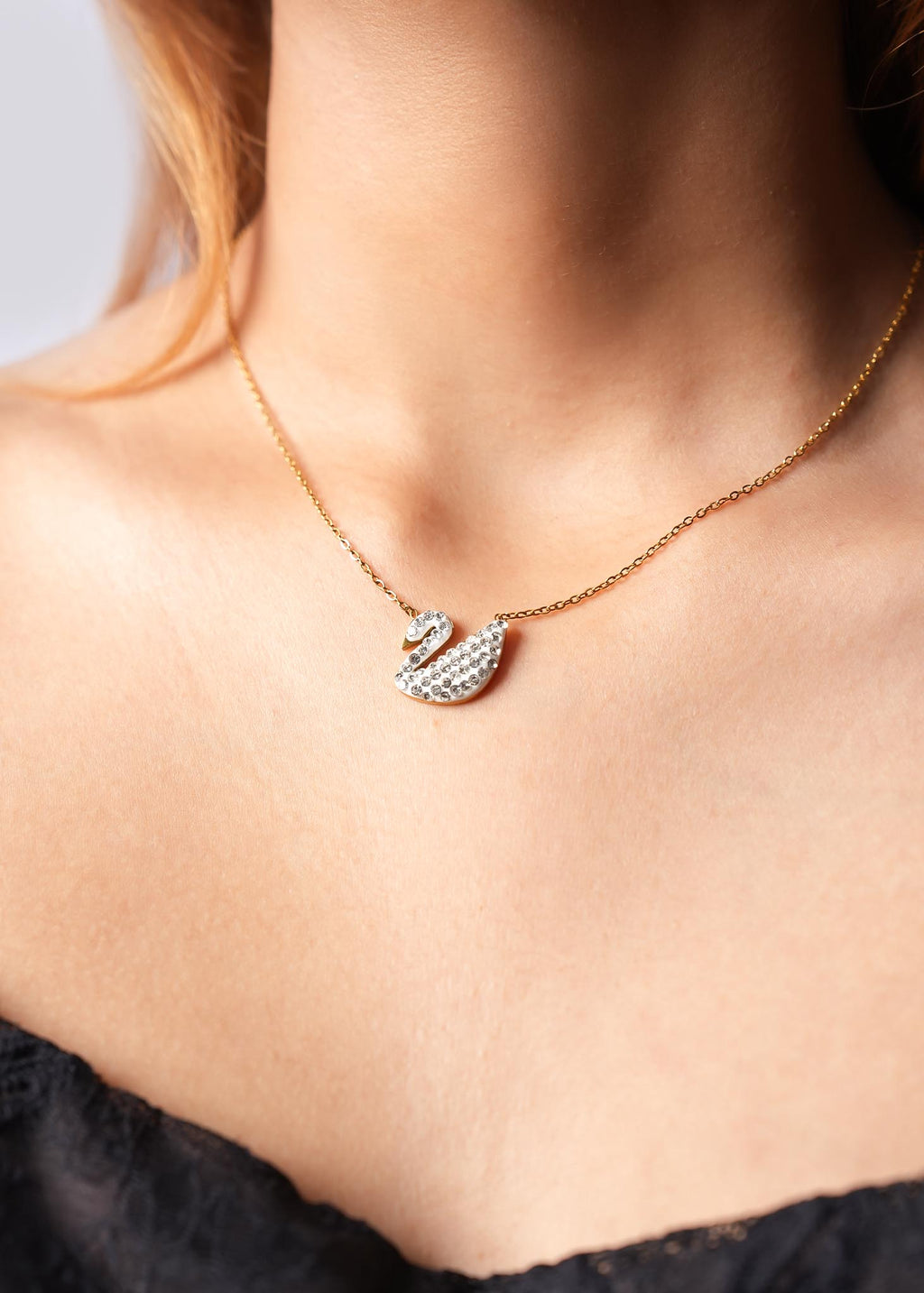 NC0121 | White Swaroski Necklace