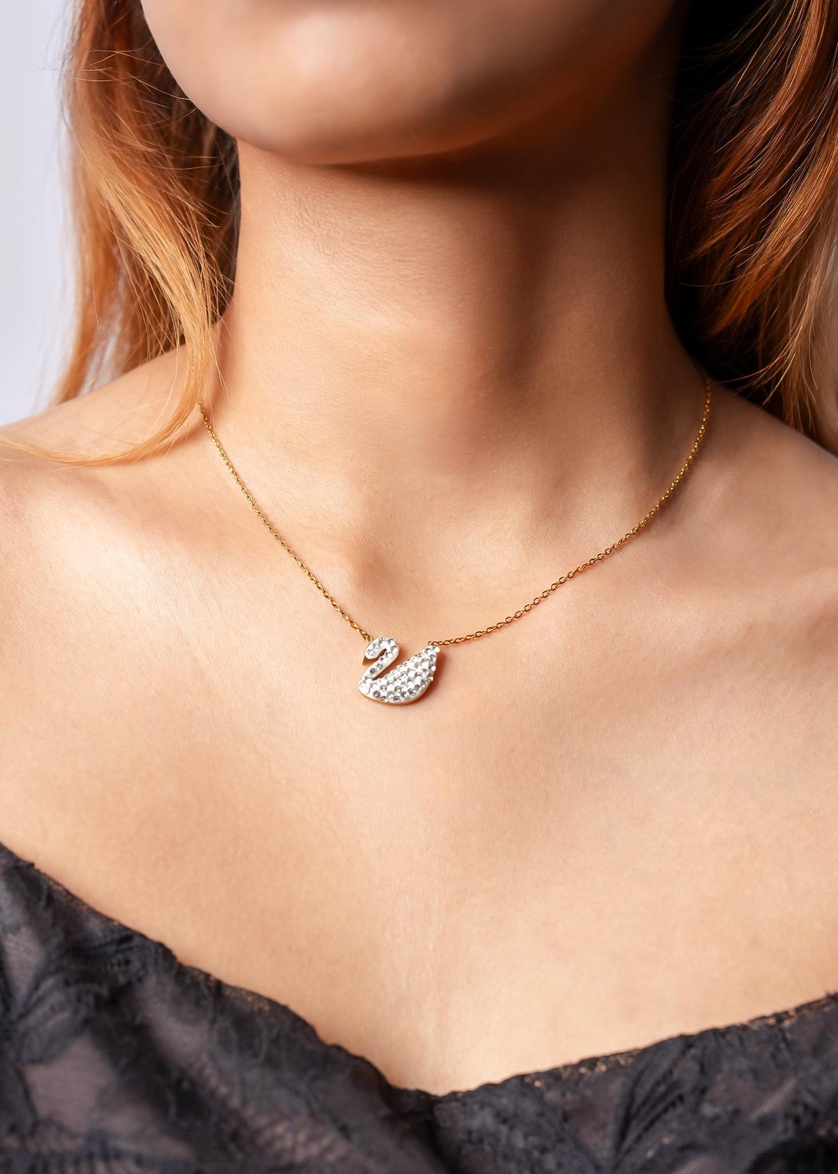 NC0121 | White Swaroski Necklace