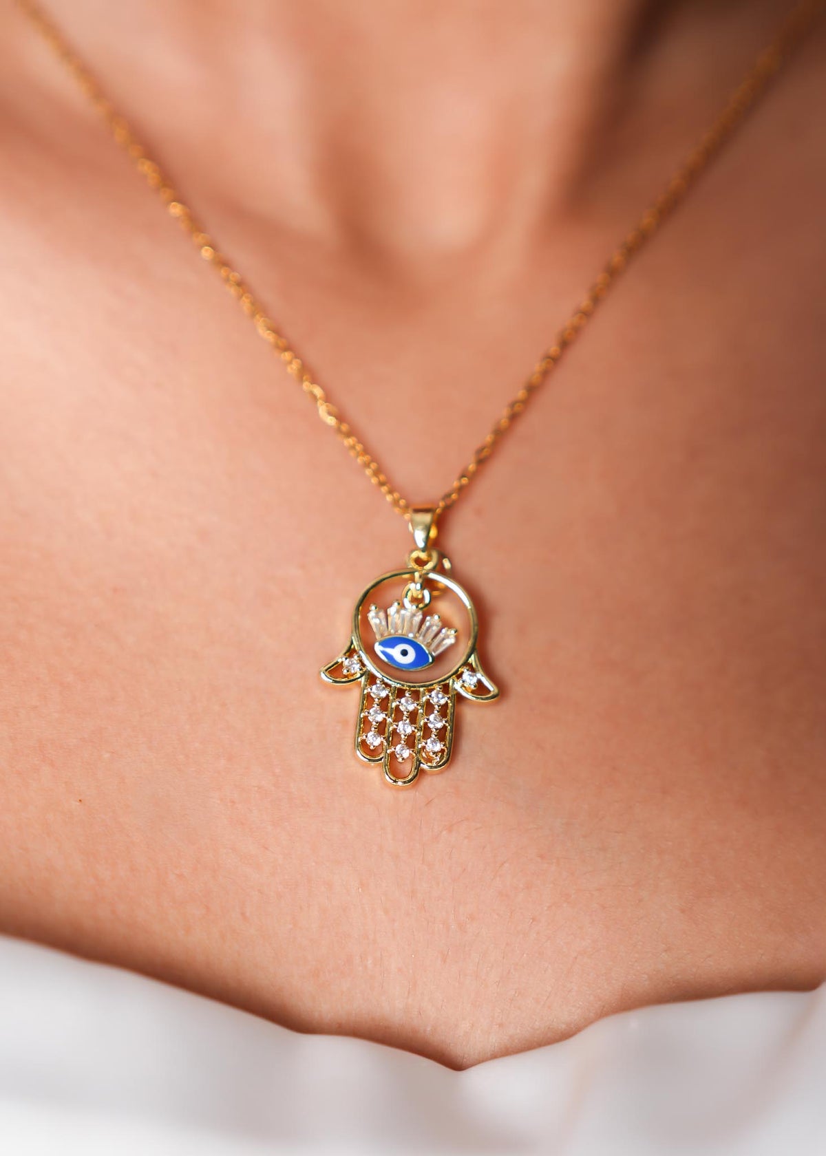 NC0144 | Hand Of Fortune Necklace