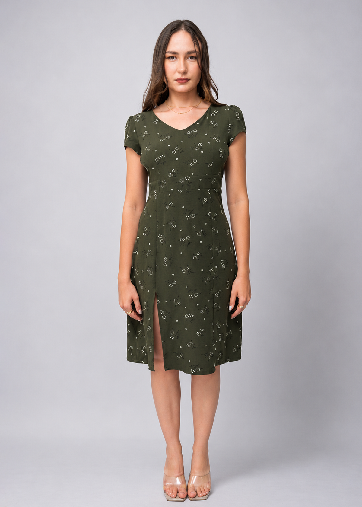 D193 | Kimona Midi Dress