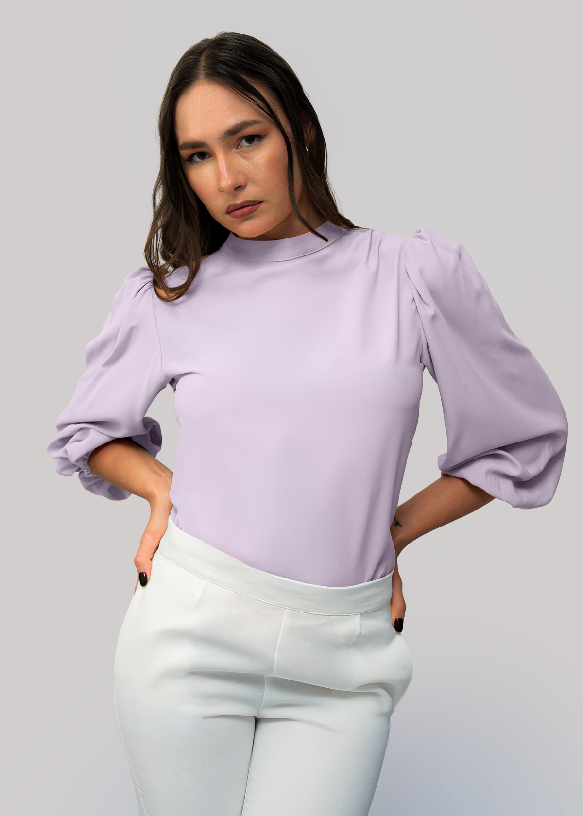 T104 | Trinity Pleat Top