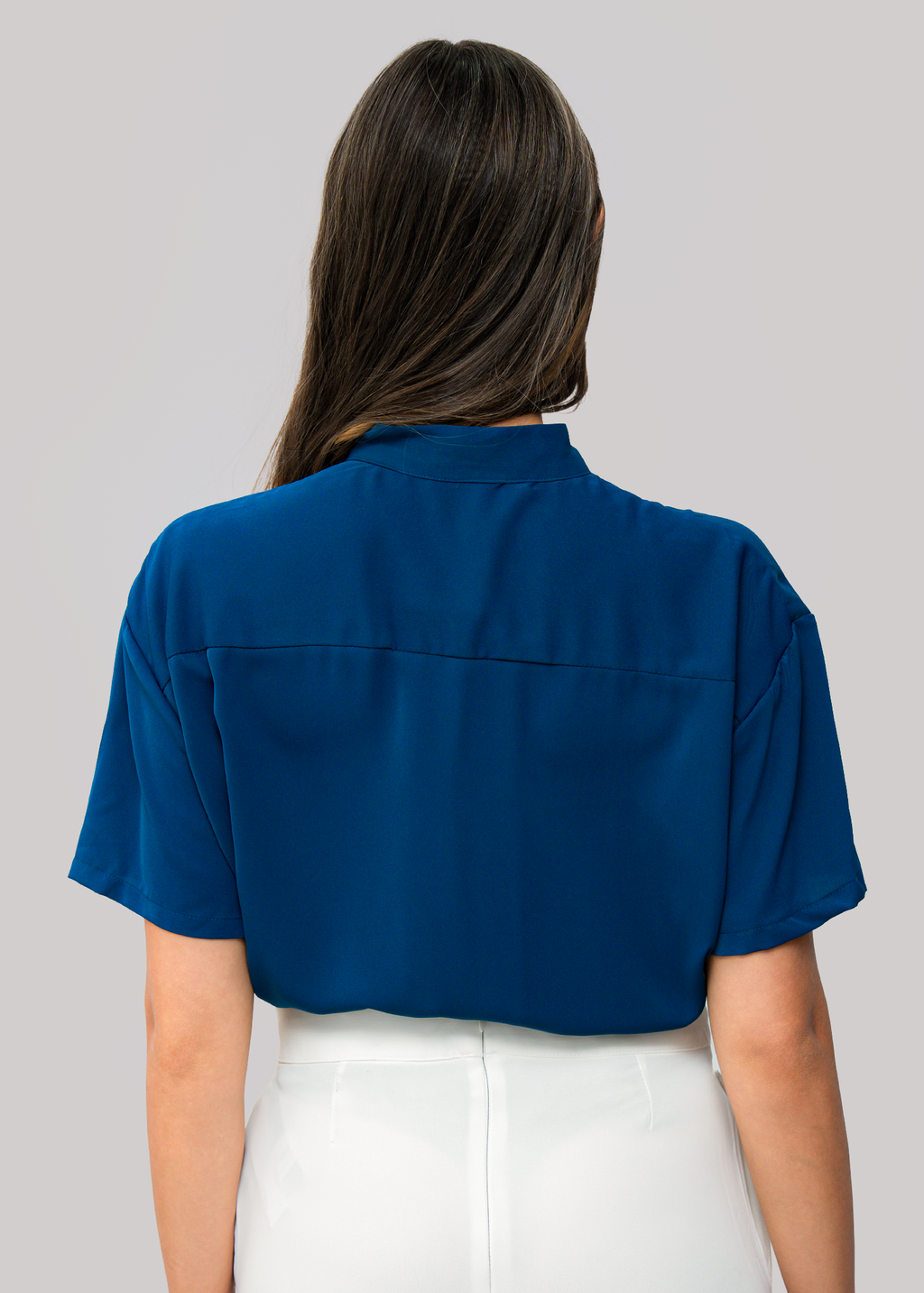 S102 | White Button Oversize Shirt