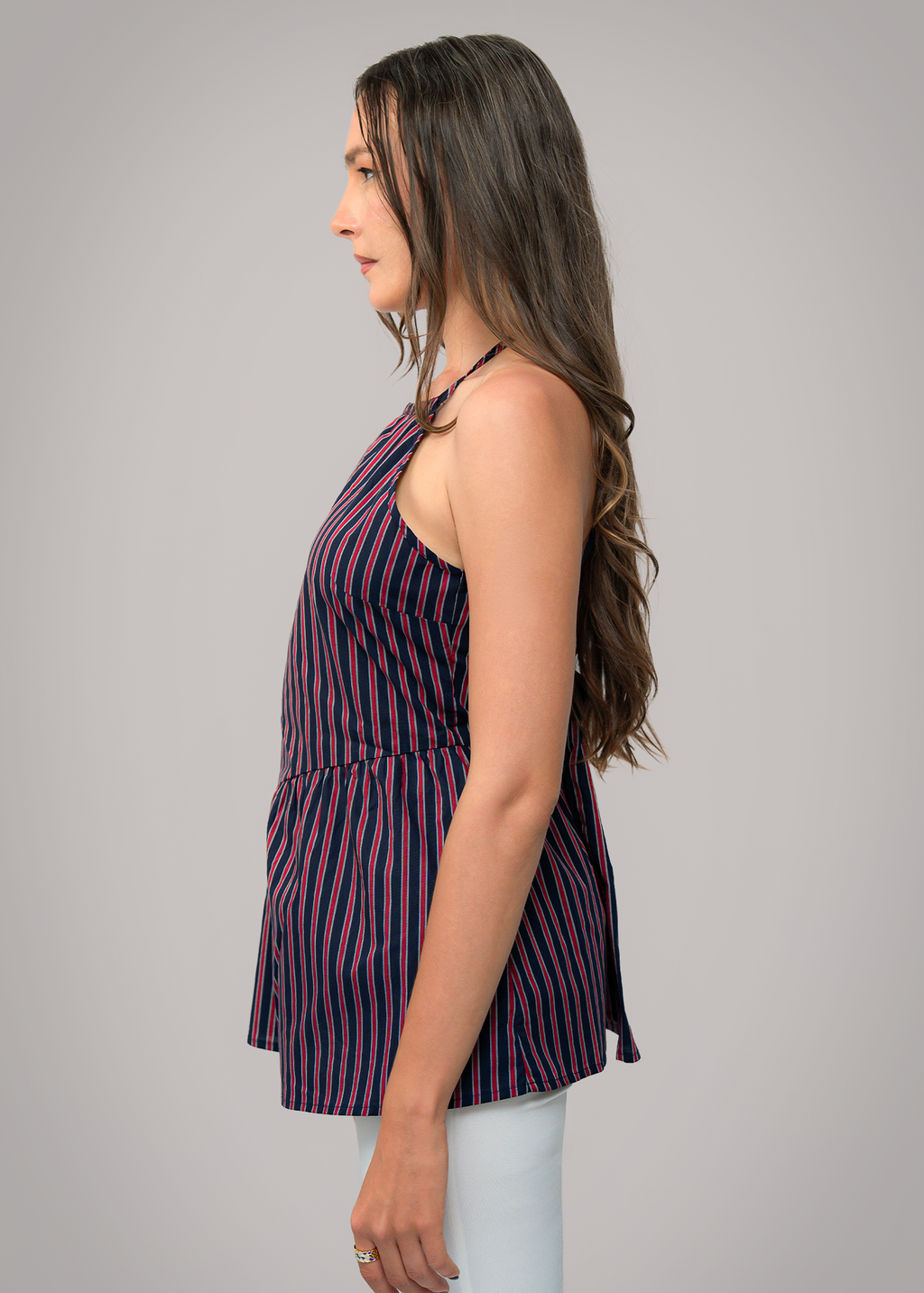 T235 | Costal Striped Top