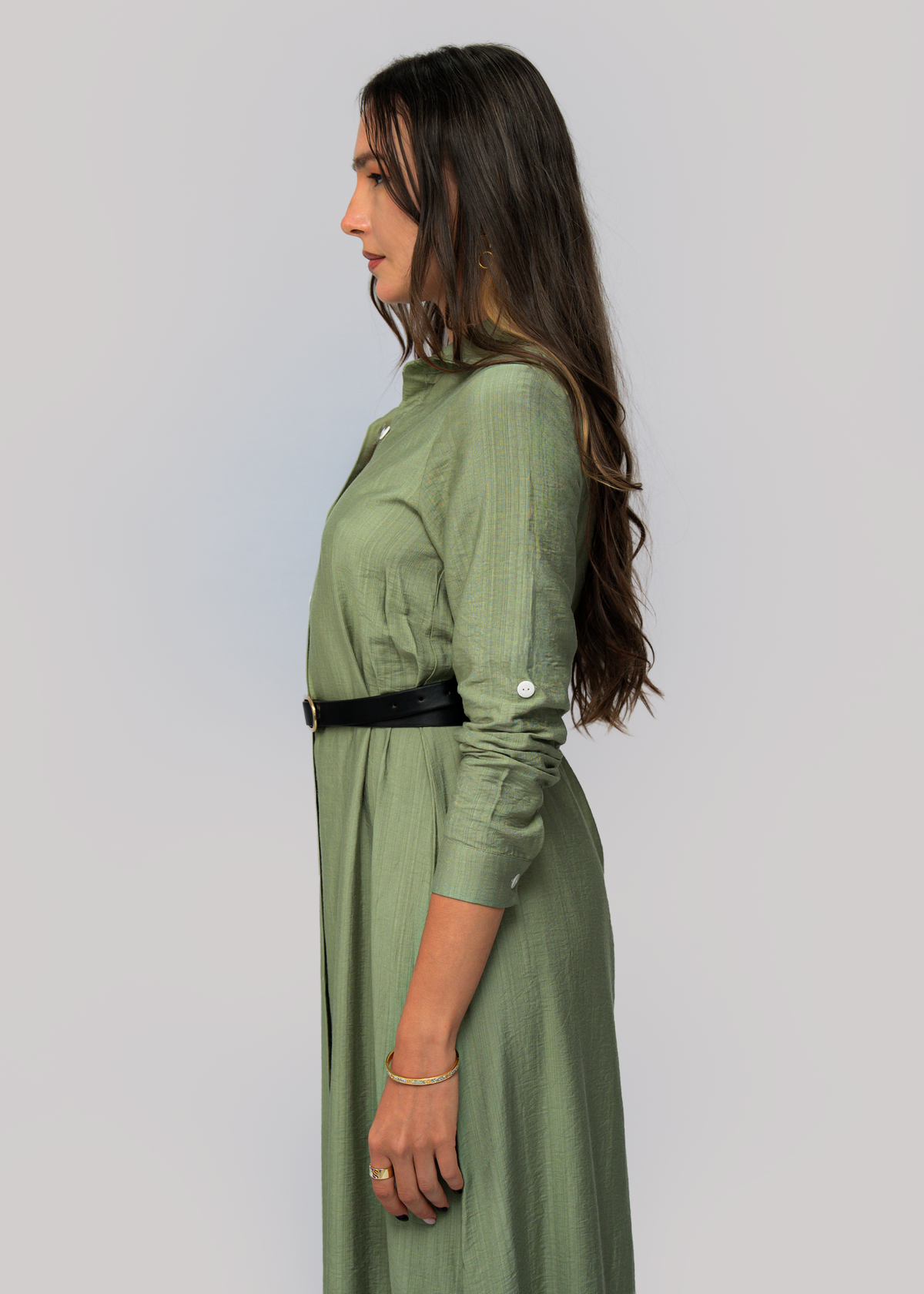 D133 | Shirt Maxi Dress