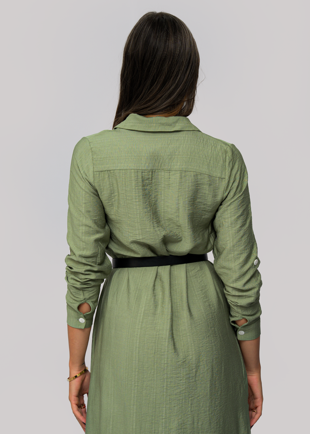 D133 | Shirt Maxi Dress