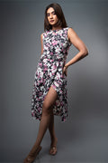 D046 | Front Tied Midi Dress