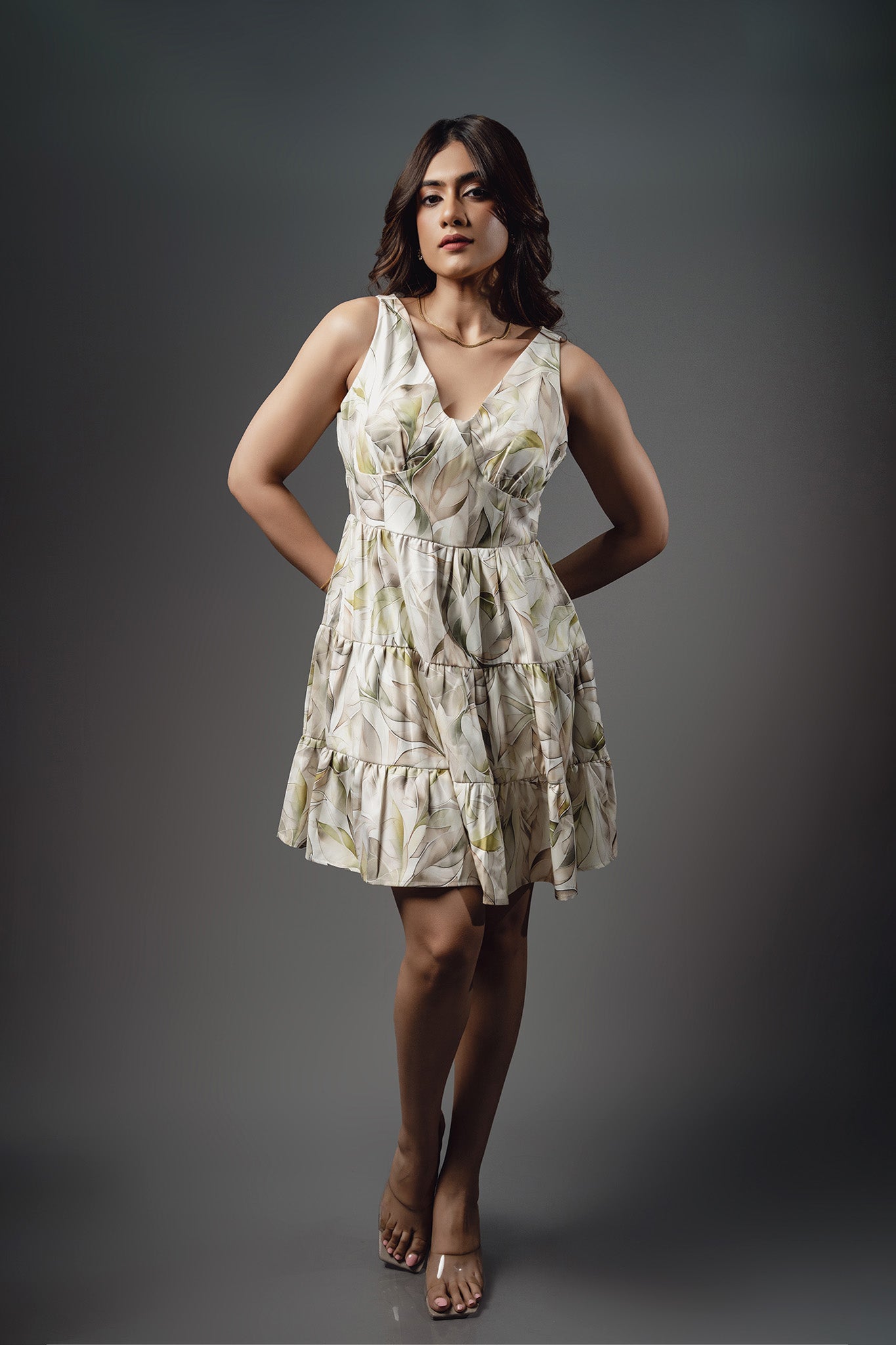 D228 | Meadow Mist Mini Dress