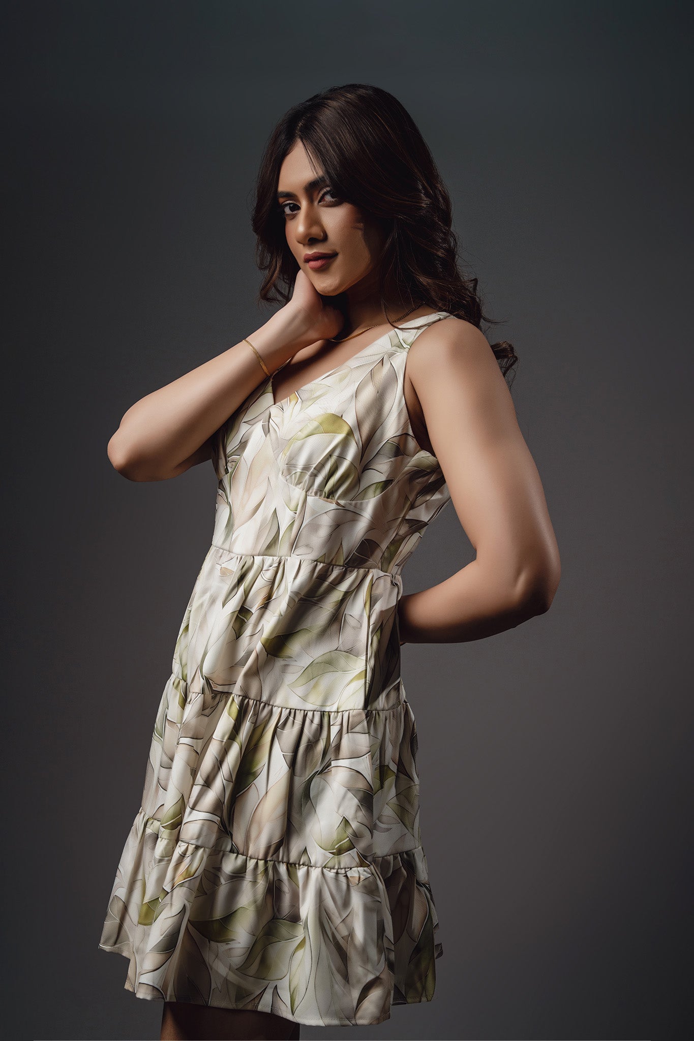 D228 | Meadow Mist Mini Dress
