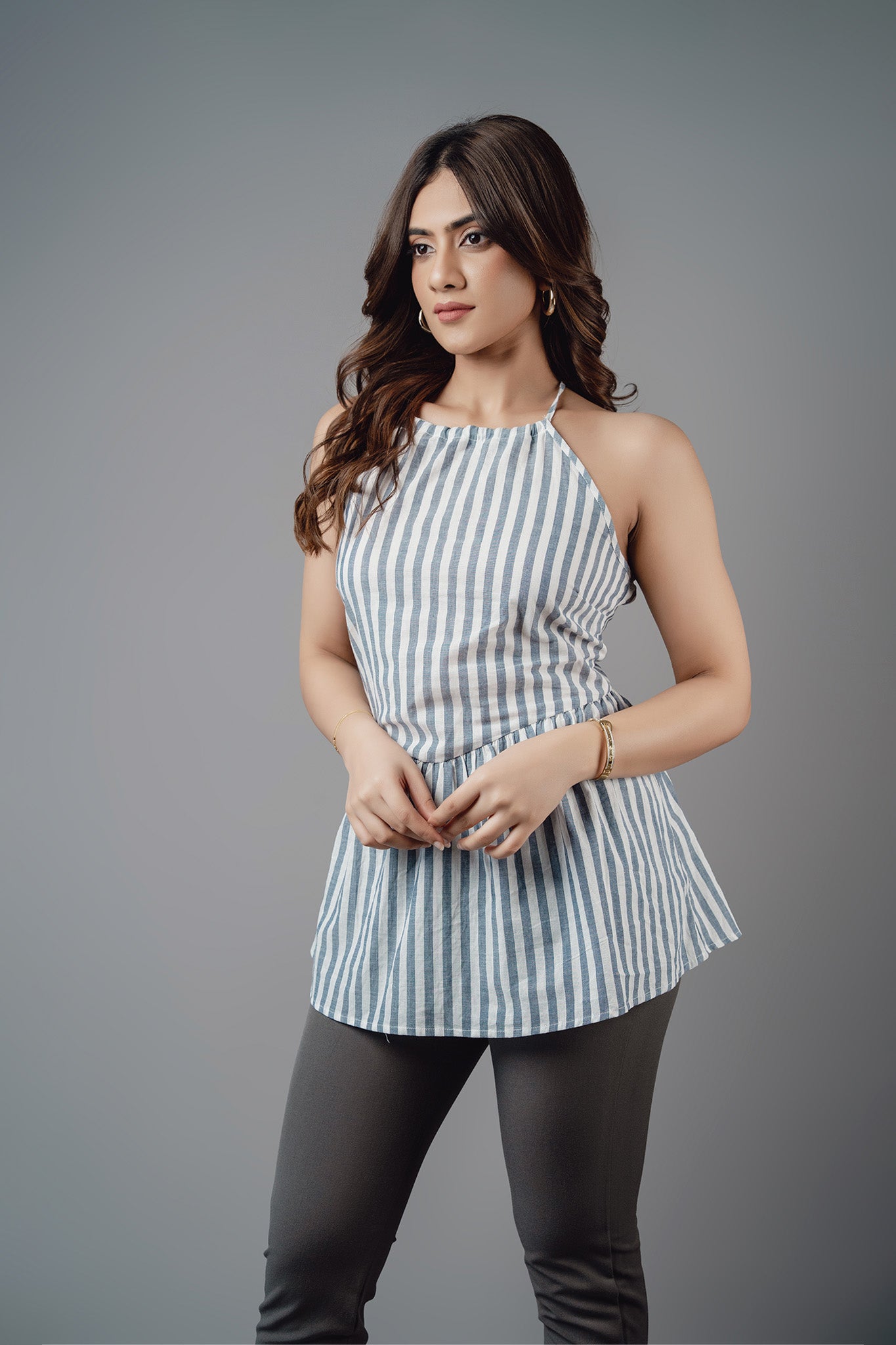 T235 | Costal Striped Top