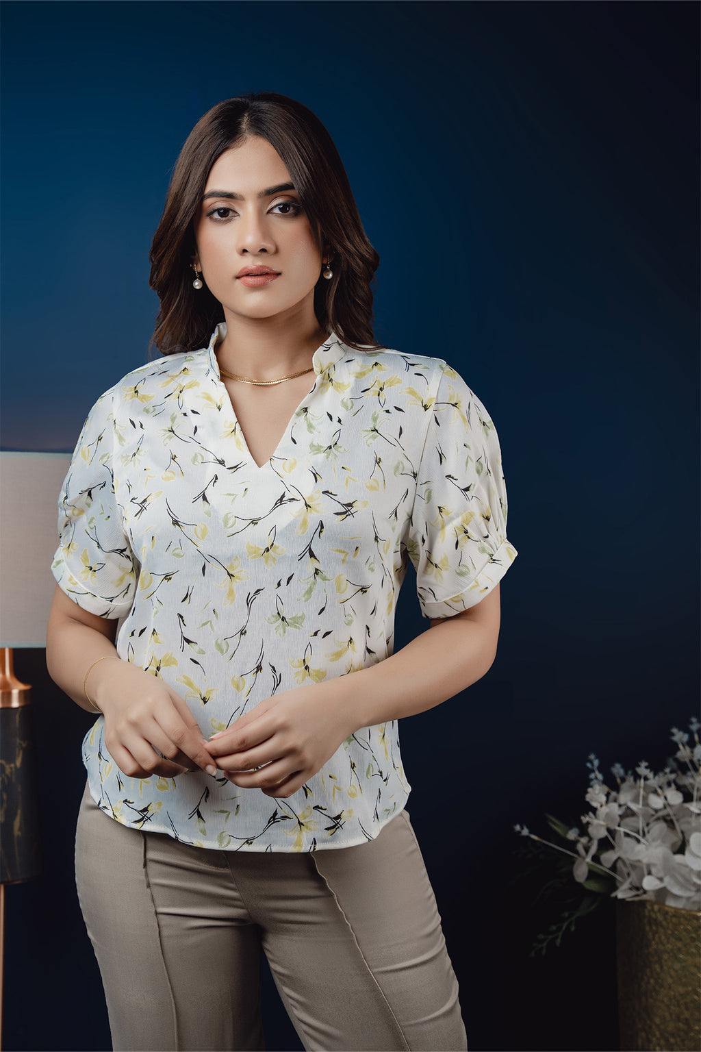 T136 | Lopez Printed Top