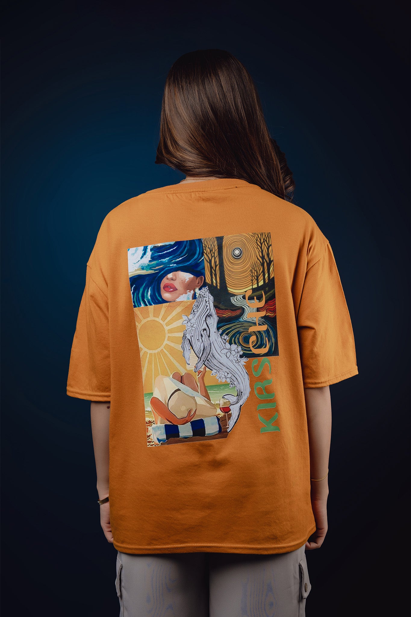 T251 | Oversize Printed T-Shirt