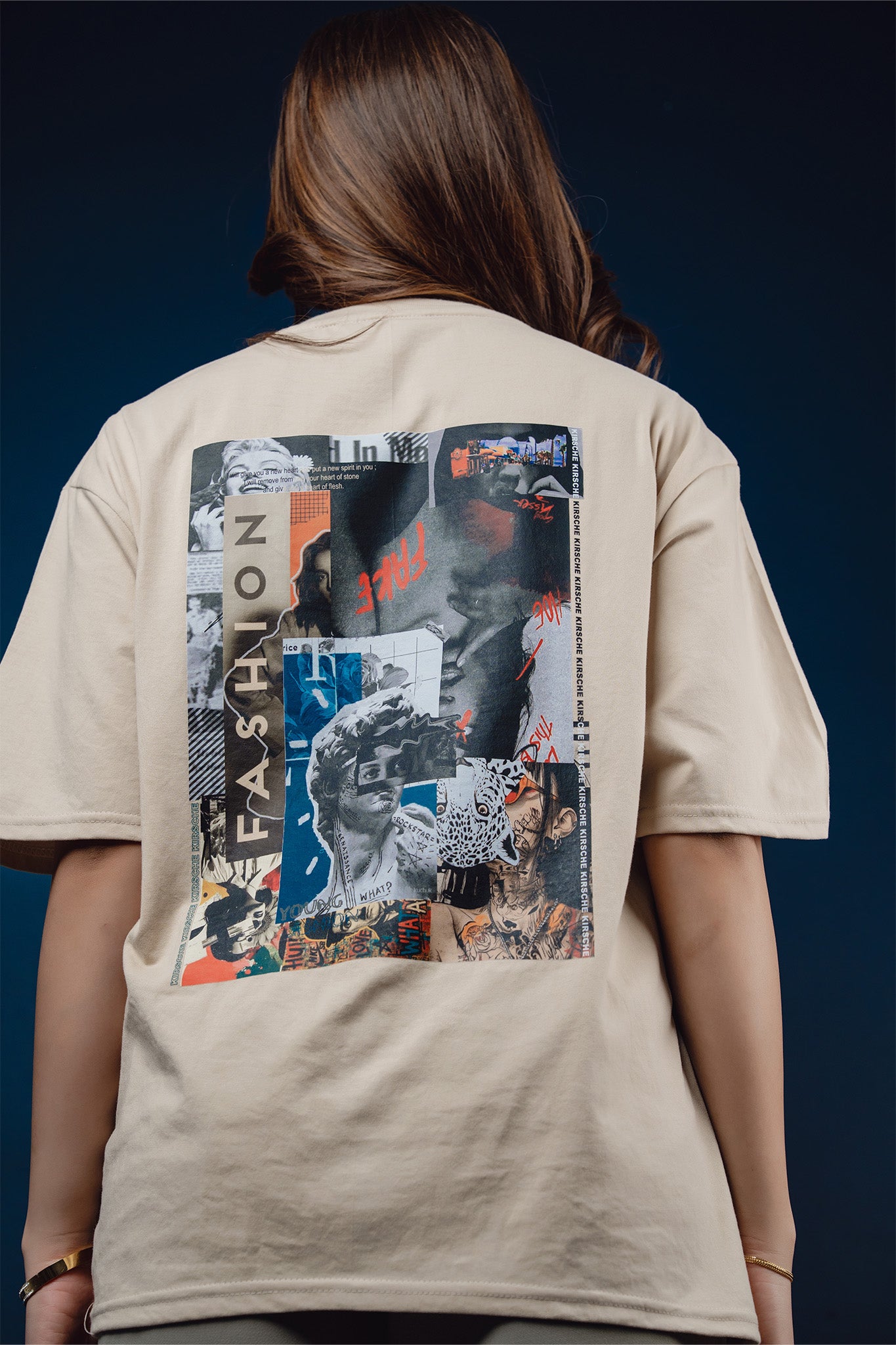T251 | Oversize Printed T-Shirt