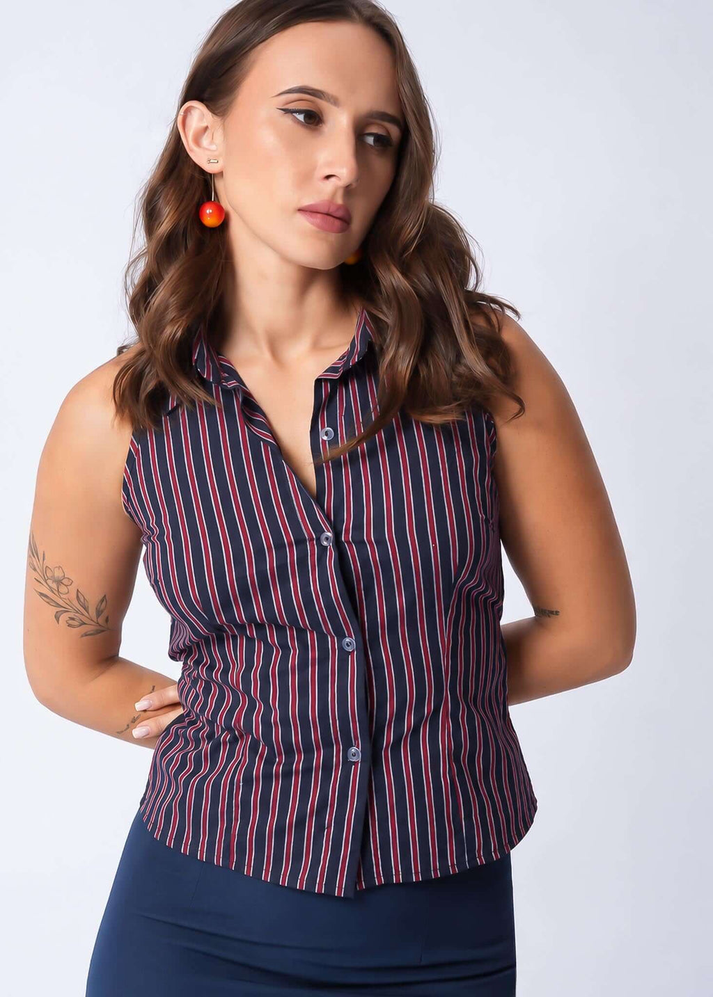 S313 | Emery Sleeveless Shirt
