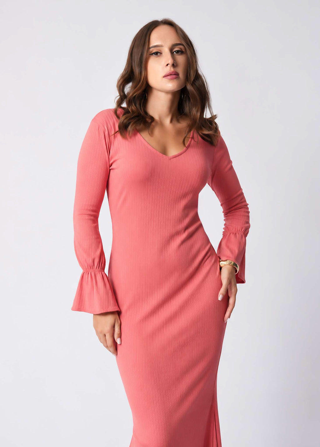 D065 | Bodycon Rib Dress