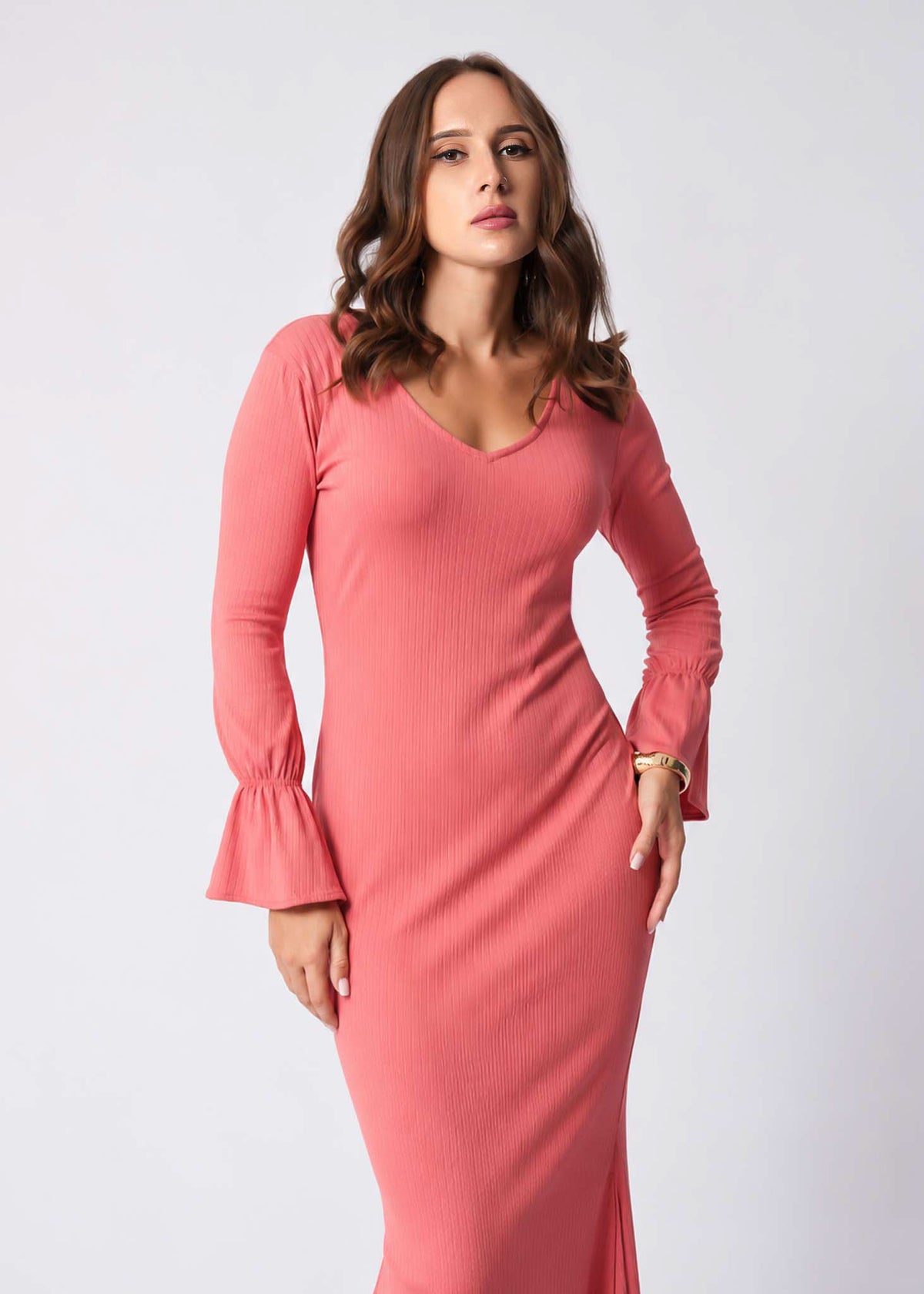 D065 | Bodycon Rib Dress