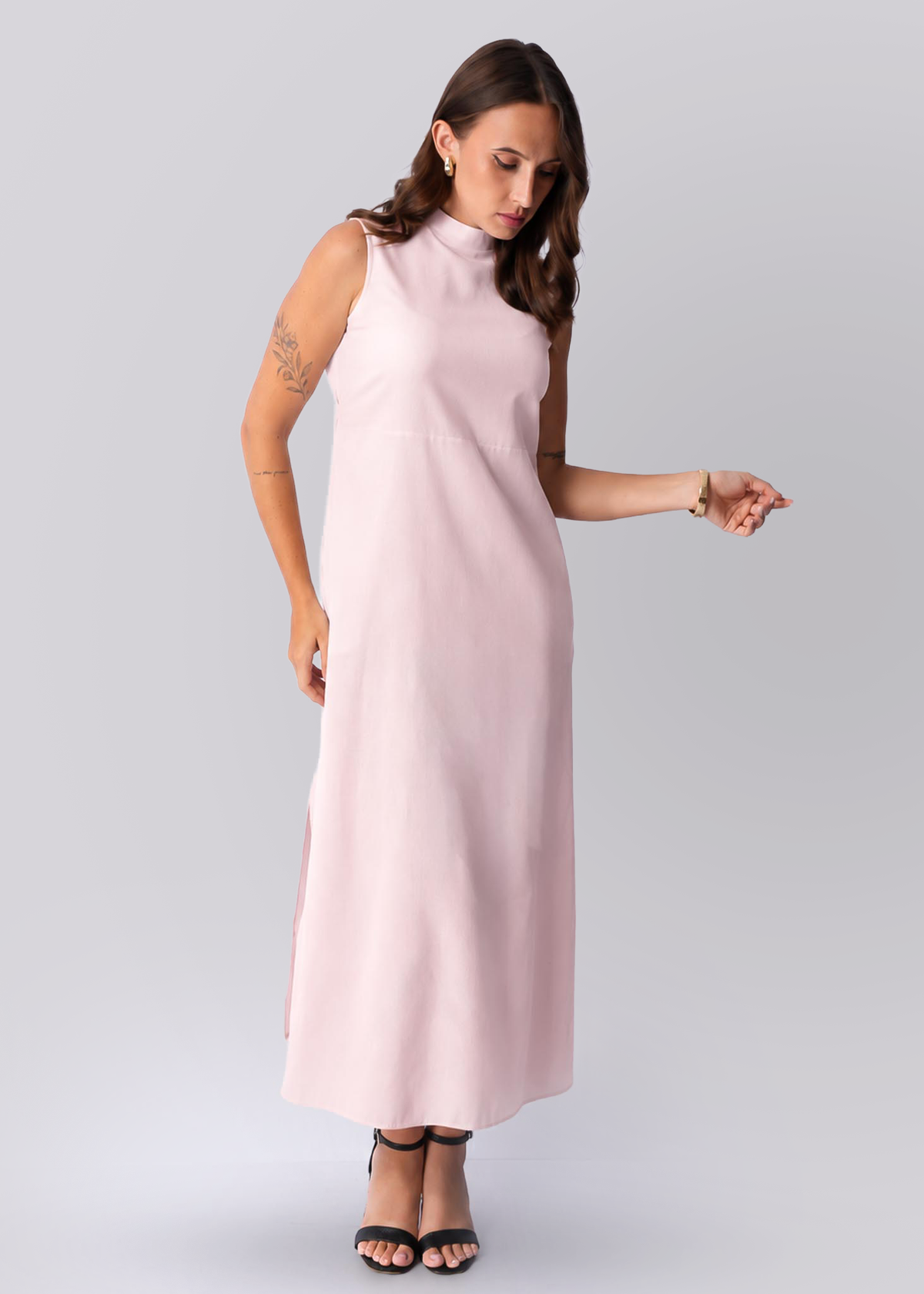 D138 | Blouson Midi Dress