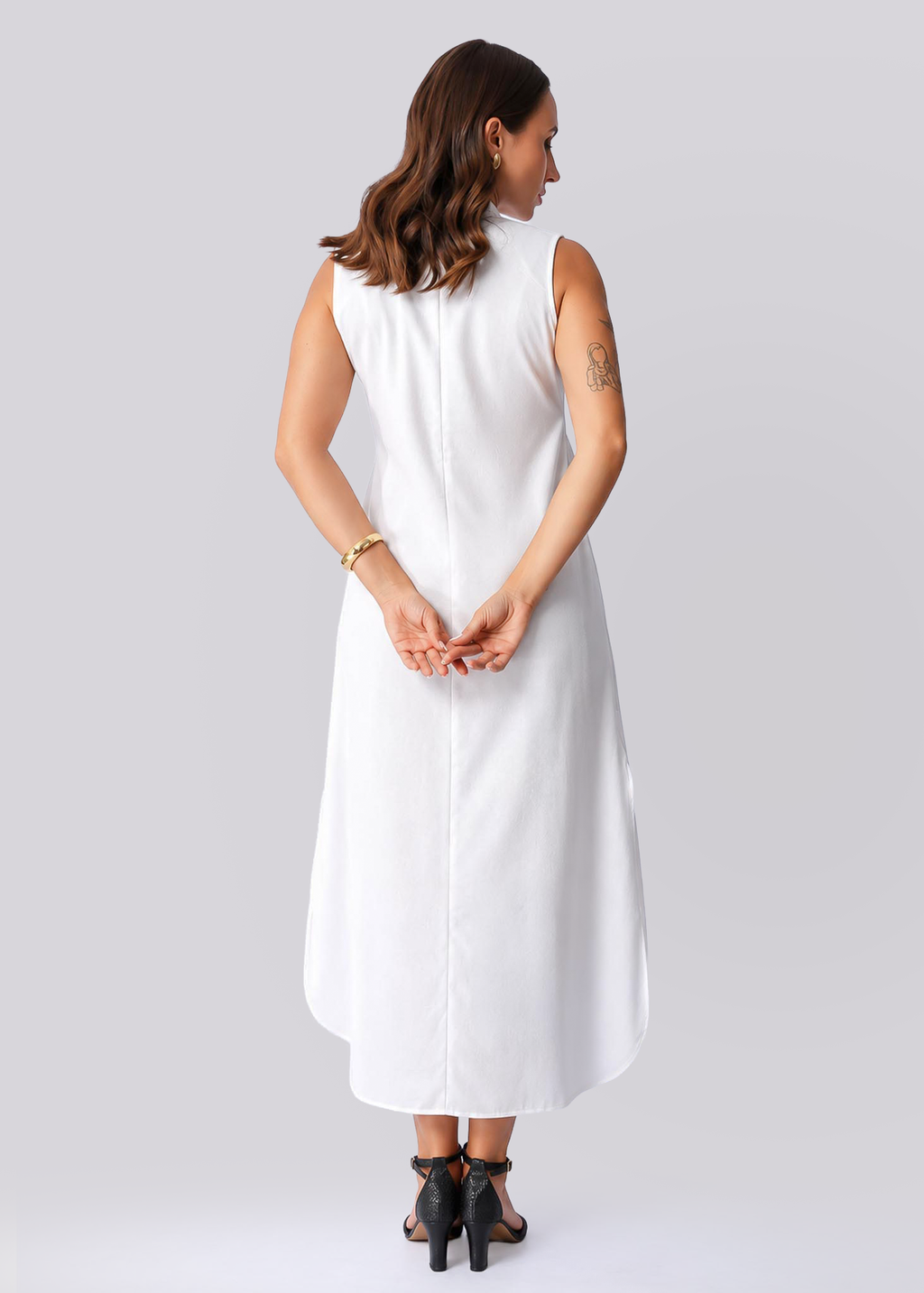 D138 | Blouson Midi Dress