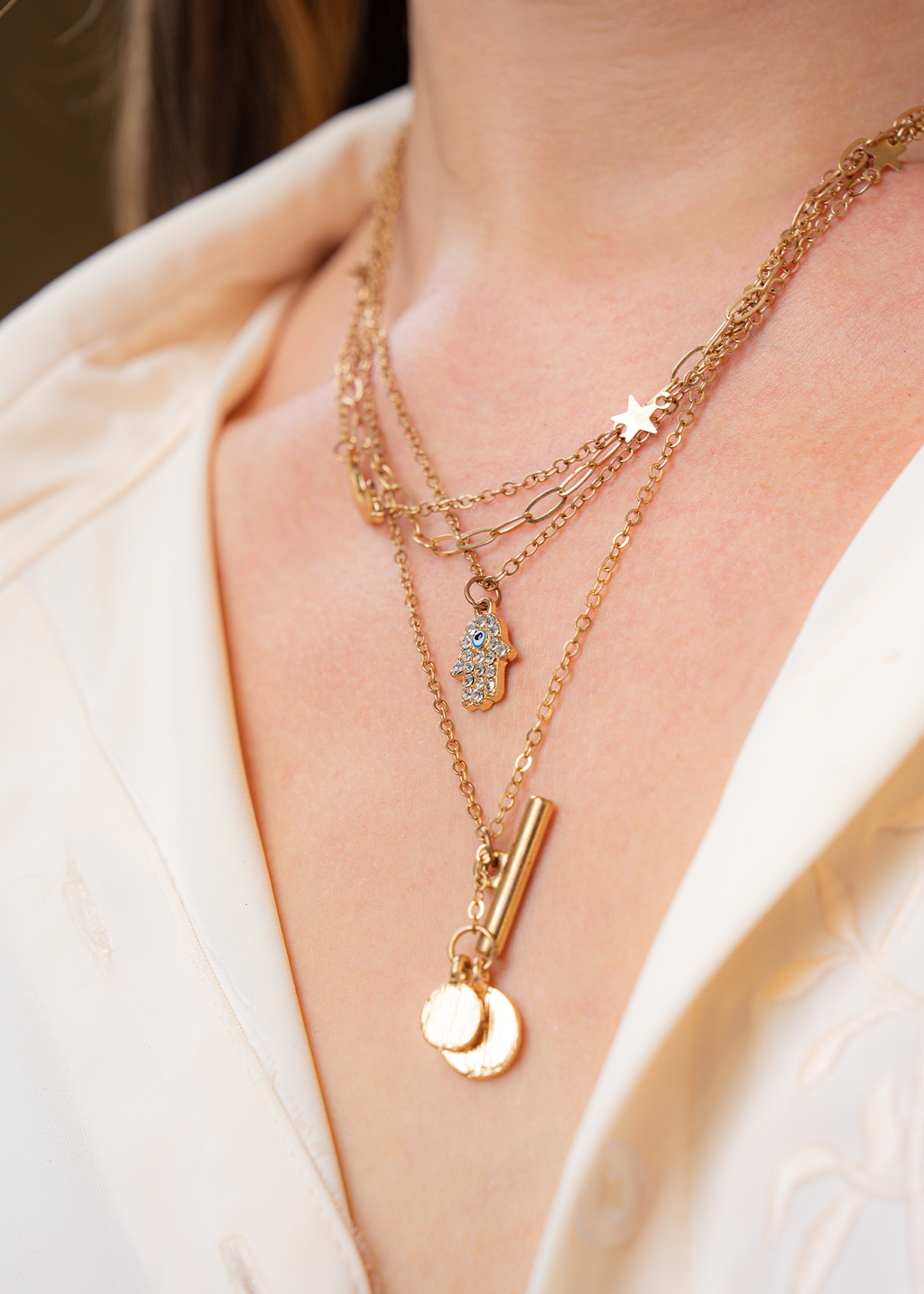 NC0084 | Harmony Stack Necklace