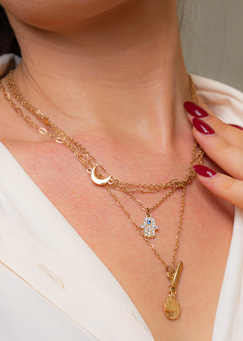 NC0084 | Harmony Stack Necklace