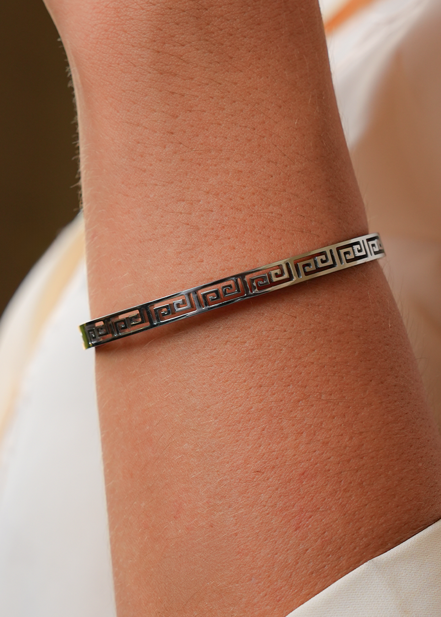 BC0016 | Silver Shimmer Bangle