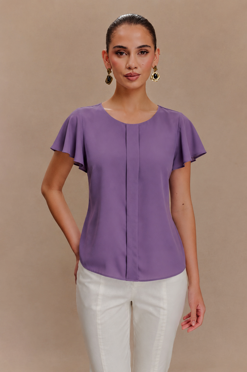 T041 | Eve Pleated Top