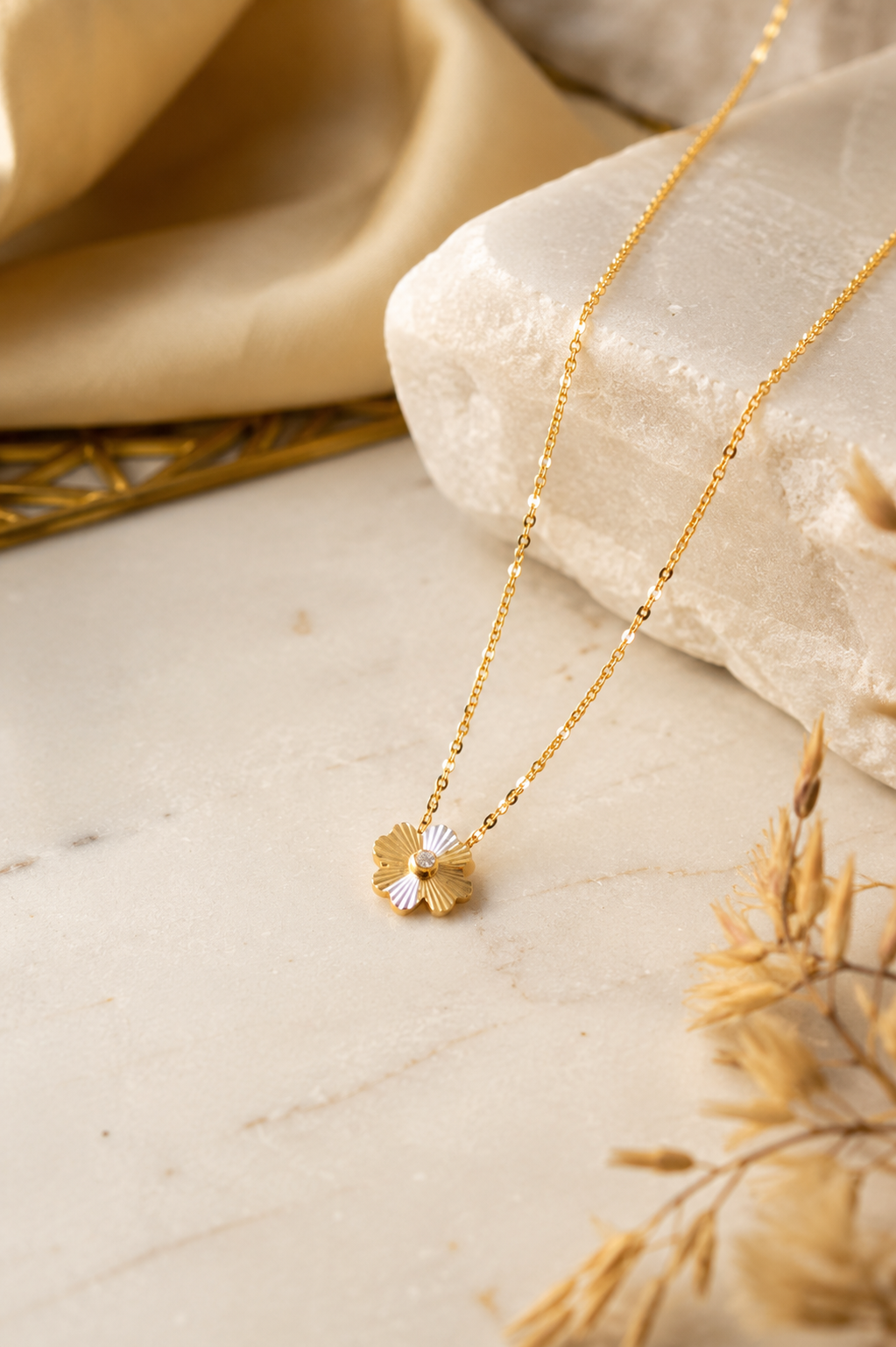 Four Leaf Clover Necklace