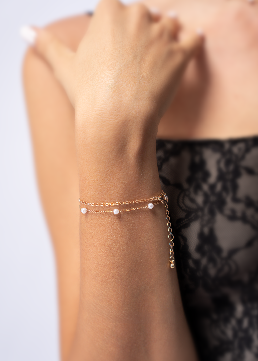 BC0007 | Luna Pearl Bracelet