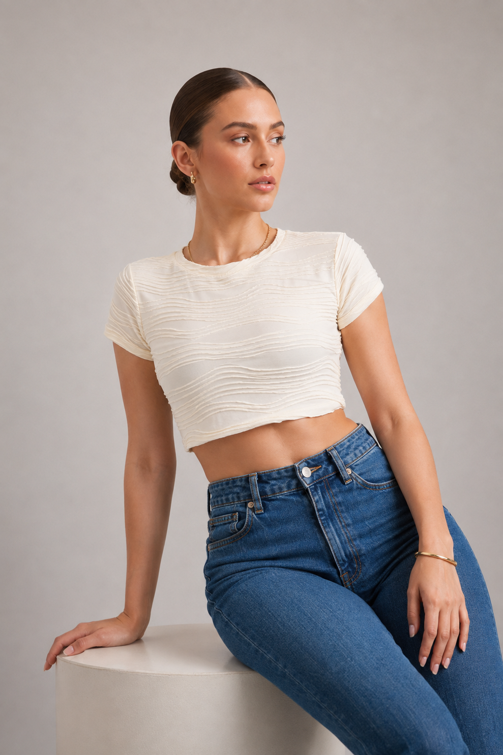 T155 | Joy Crop T-Shirt