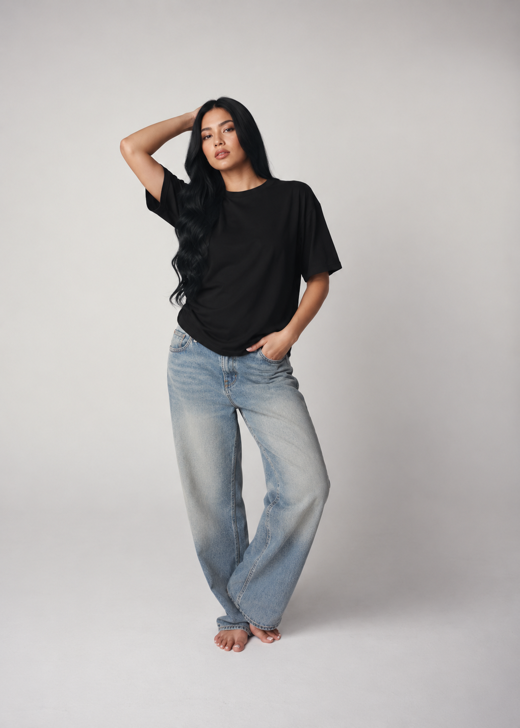 T251 | Oversize Printed T-Shirt